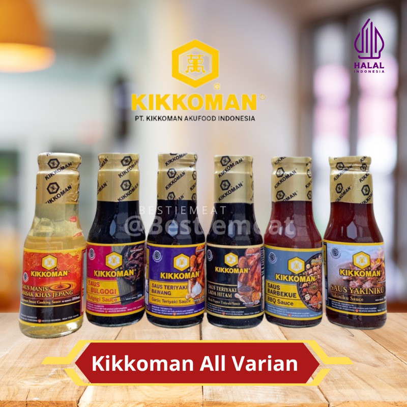 

Kikkoman Saus All Varian 300ml Halal