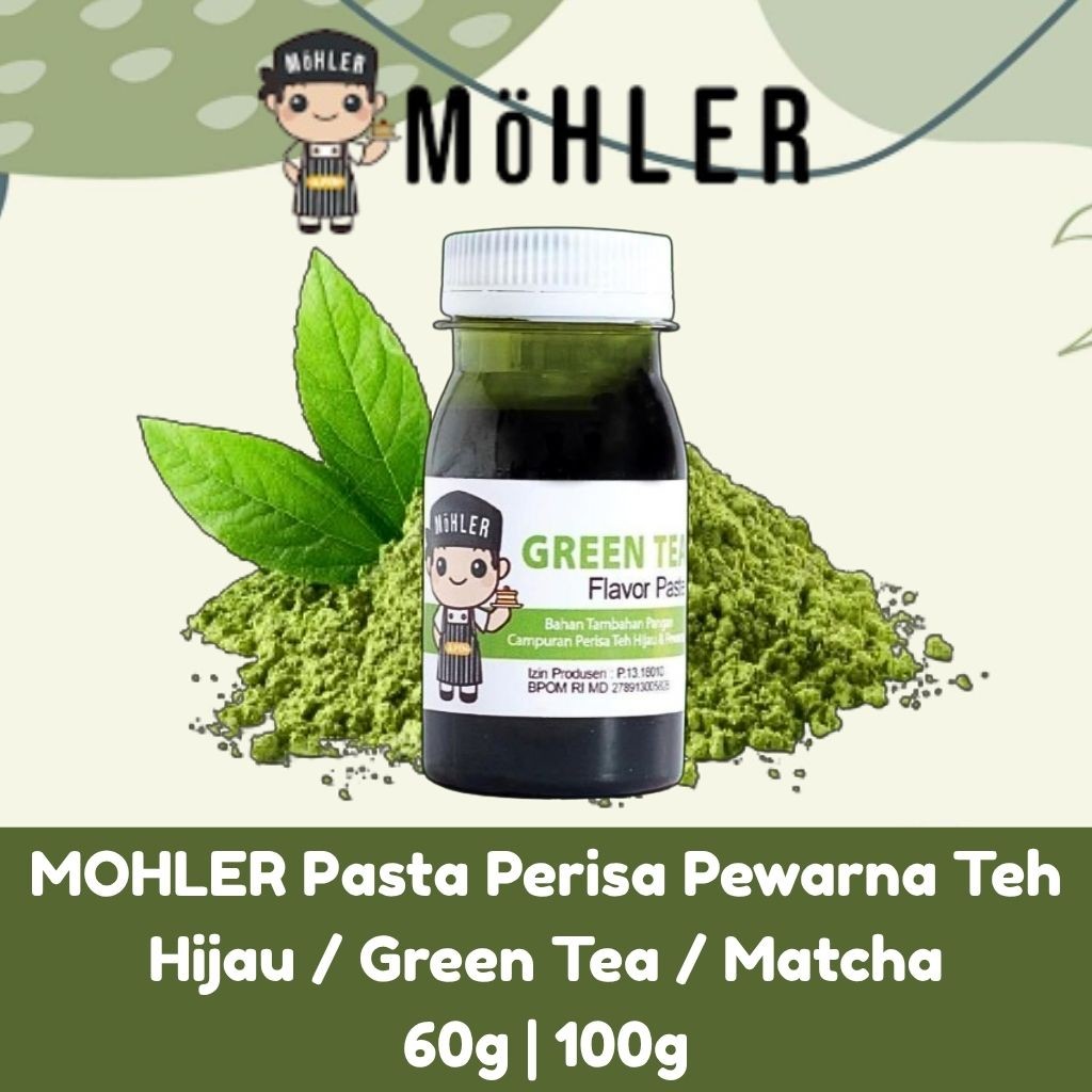 

JOSCELLY.ID MOHLER Pasta Perisa Pewarna Teh Hijau / Green Tea / Matcha