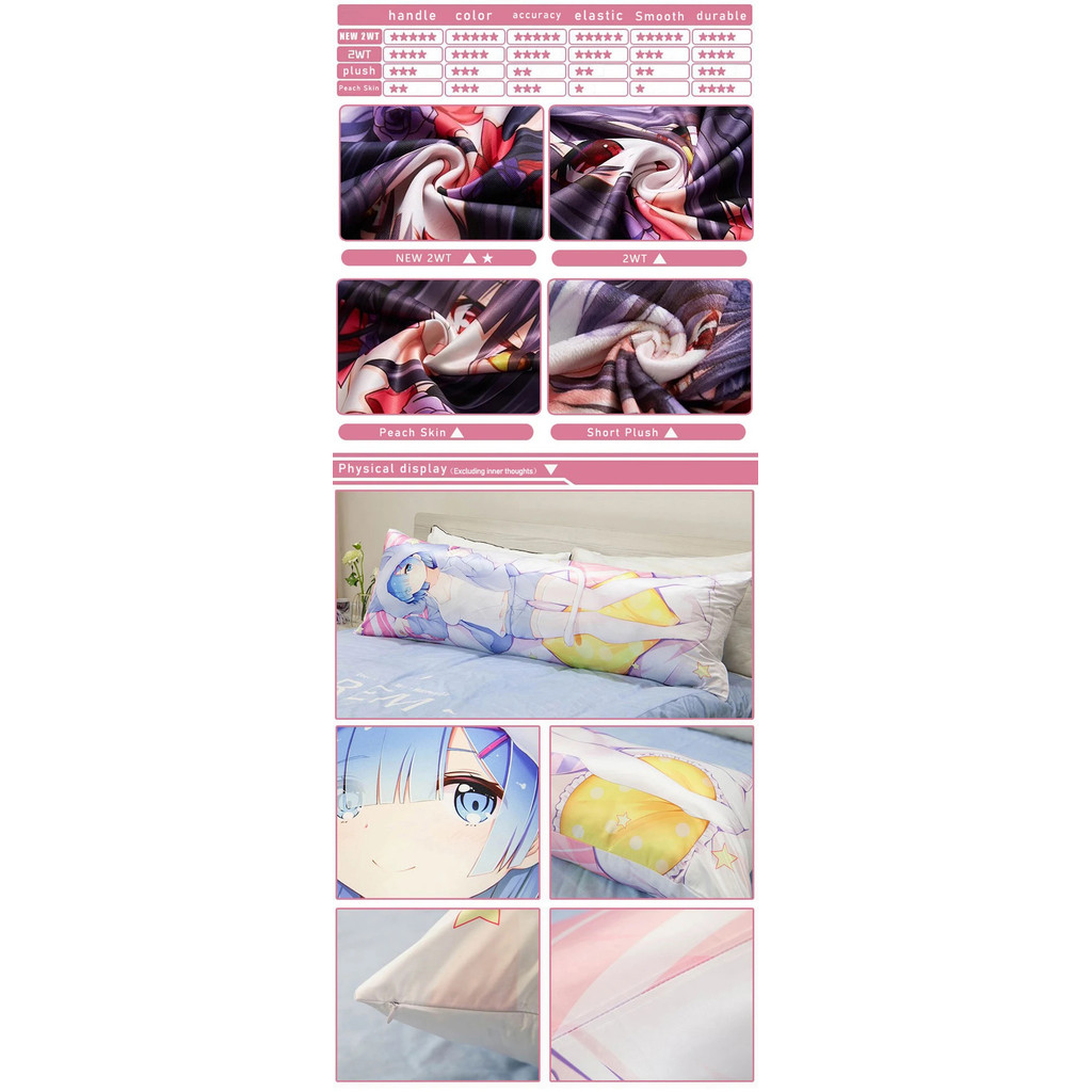 Anime Genshin Impact Lynette Sexy Dakimakura Hing Body Case Cosplay Otaku Pillow Cushion Cover Beddi