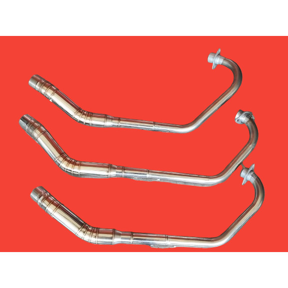 Pipa leher knalpot racing satria fu mx sonic vixion byson tiger gl mp r15 cbr lokal cb 150 x r15 new