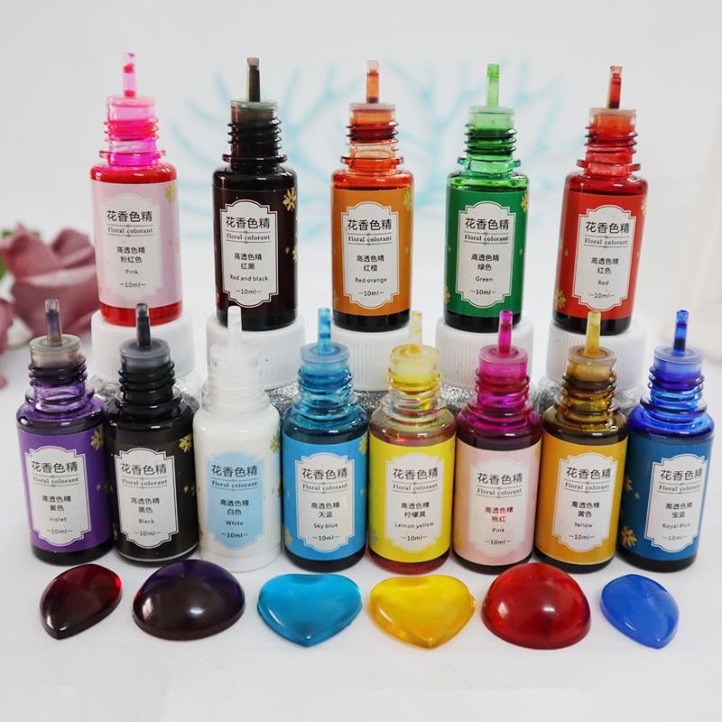 

10ml Epoxy Resin Diffusion Pigment Epoxy Resin Pigment alcohol ink Liquid Colorant Dye Ink Diffusion Resin Jewelry Making