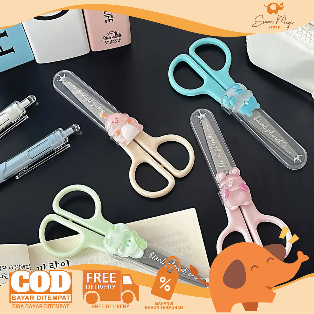

FANCY Kids Scissors OL-2202-RZ / Gunting Mini Anak Lucu