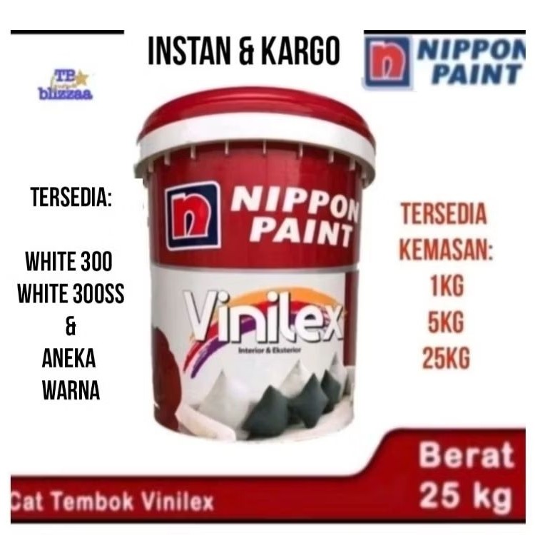 Vinilex 5000 Vinilex 25 kg Vinilex White 300 Vinilex 300SS Vinilex Putih Warna Vinilex Pail 25kg