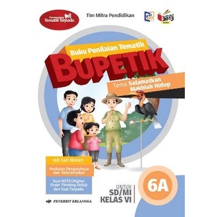 BUKU BUPETIK KELAS 6A 6B 6C 6D 6E 6F 6G 6H 6I PENERBIT ERLANGGA REVISI KURIKULUM 2013