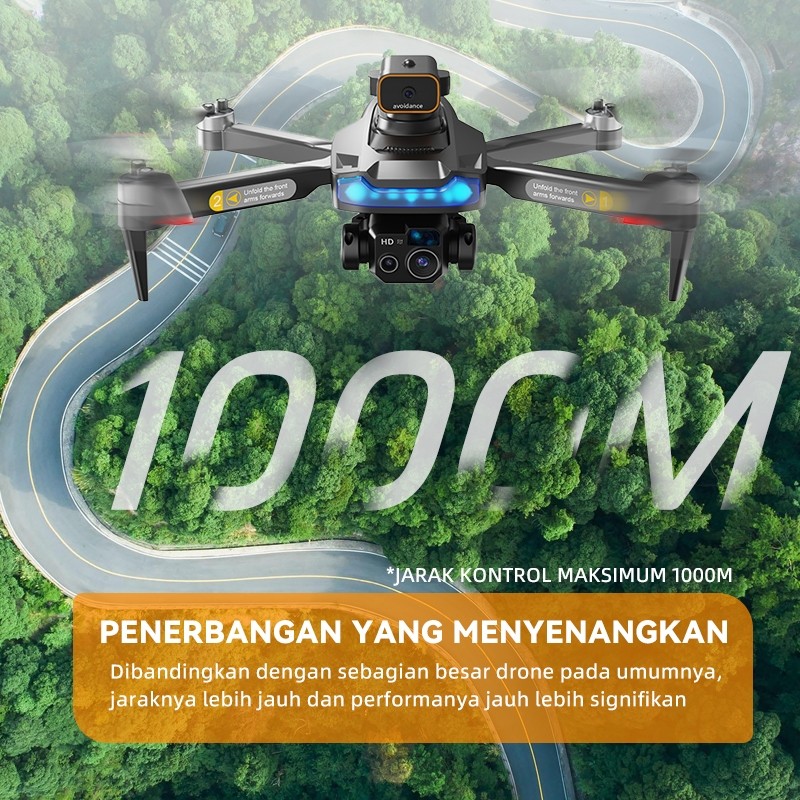P15 Drone Kamera Jarak Jauh Fotografi Udara Profesional  Dual Camera Drone  Ulang TahunCO