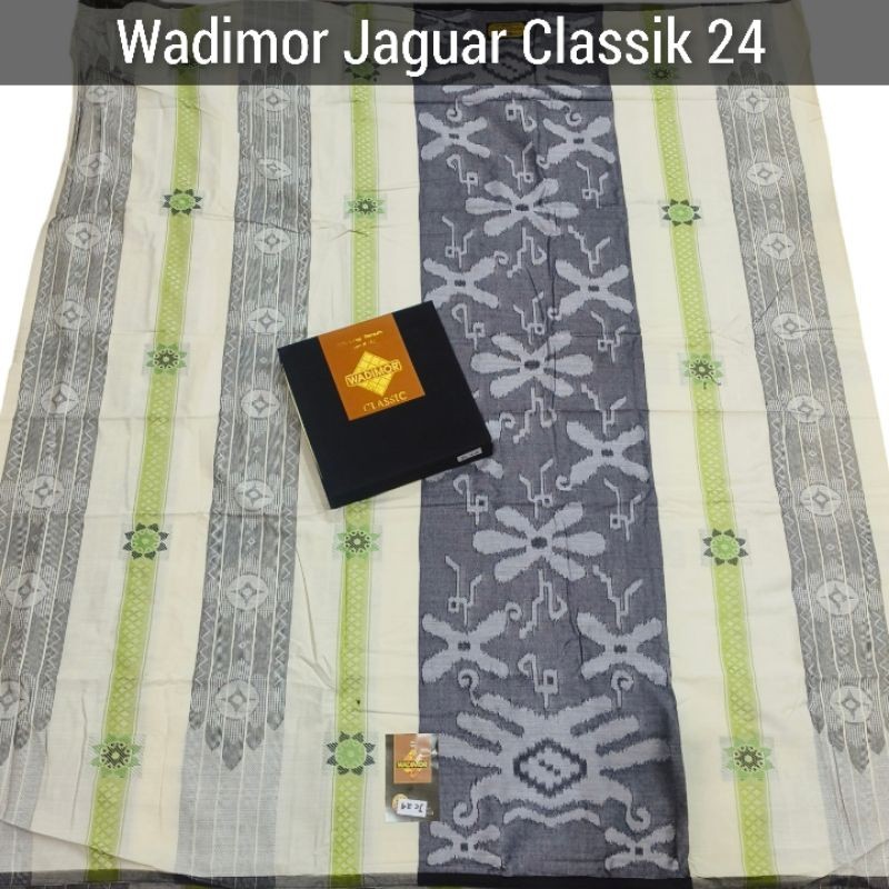 Sarung Tenun Premium WADIMOR Jacquard JAGUAR CLASSIC CLASIC CLASIK KLASIK Halus Dingin Exclusive Mot