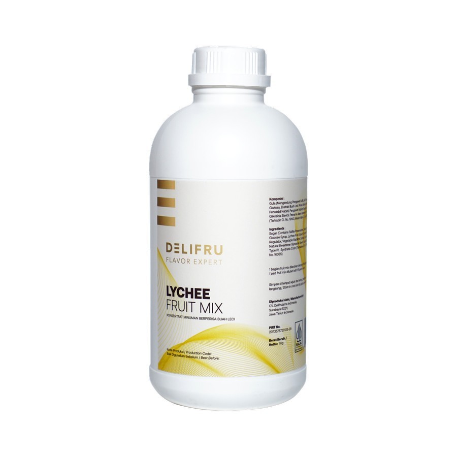 

Lychee Mix Puree Delifru / Leci Puree Delifru - 1 Kg