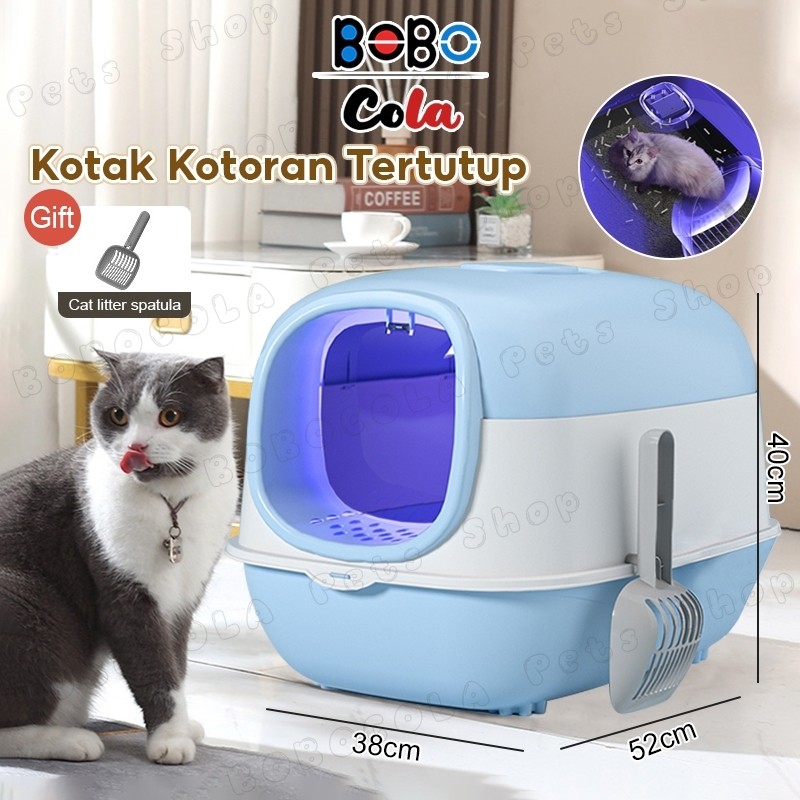 Kotak Pasir Kucing UV Kucing Toilet kucing Bak Pasir Kucing Litter Box Kucing Kotak Kotoran