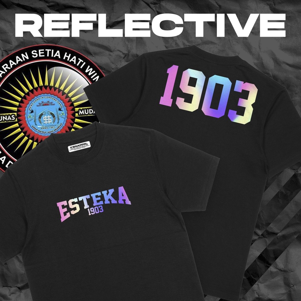 (COD) Kaos ESTEKA PSHW "ESTEKA 1903 Reflektif" - PSHW Winongo/Pencak SIlat Winongo/Fighter