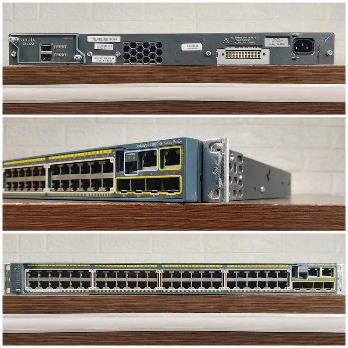 Switch Cisco Catalyst 2960S-4LPS-L 4-Ports PoE Rack