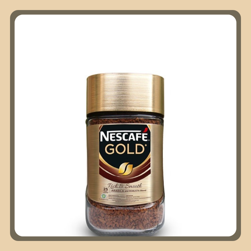 

Nescafe Gold Kopi Instan Kopi Hitam Jar 50 gr