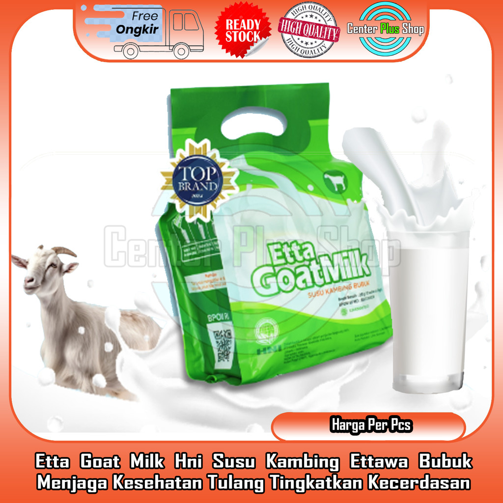 

Etta Goat Milk HNI HPAI Susu Kambing Ettawa Bubuk Protein Hewani Nutrisi Tulang Keseimbangan Sistem Syaraf Daya Tahan Tubuh Psoriasis Pernapasan ASI Otak Mineral Alami Kesehatan Pencernaan Formula Anak Ibu Lansia Asupan XRFA Seimbang Kandungan Optimal
