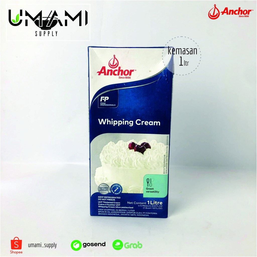 

Anchor - Whipping Cream - 1ltr