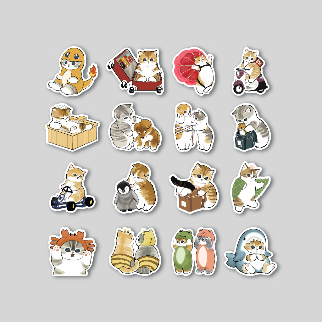 

Sticker Pack MOFUSAND | Sticker Tumblr Laptop | Stiker Koper Helm Hp