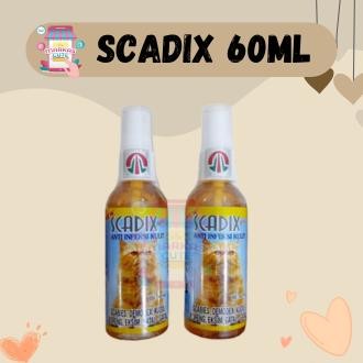 Scadix spray untuk Scabies, demodex, kudis, koreng, eksim 60 ml