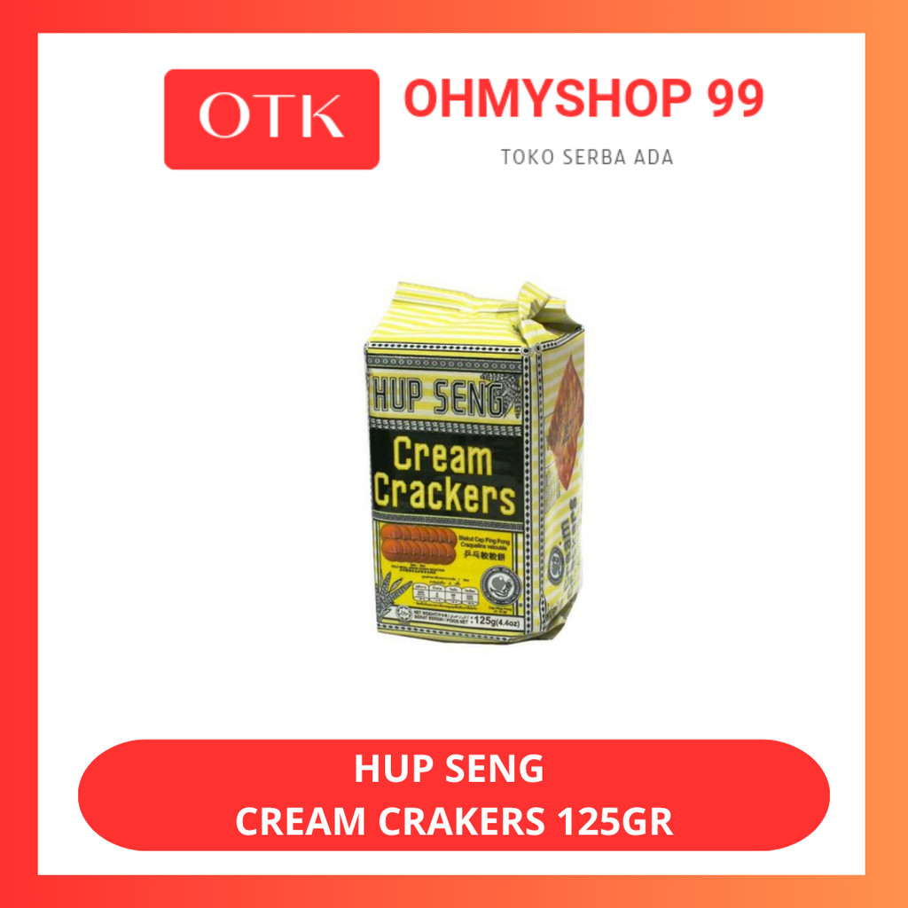 

Hup Seng Cream Crackers Biskuit Asin 125gr