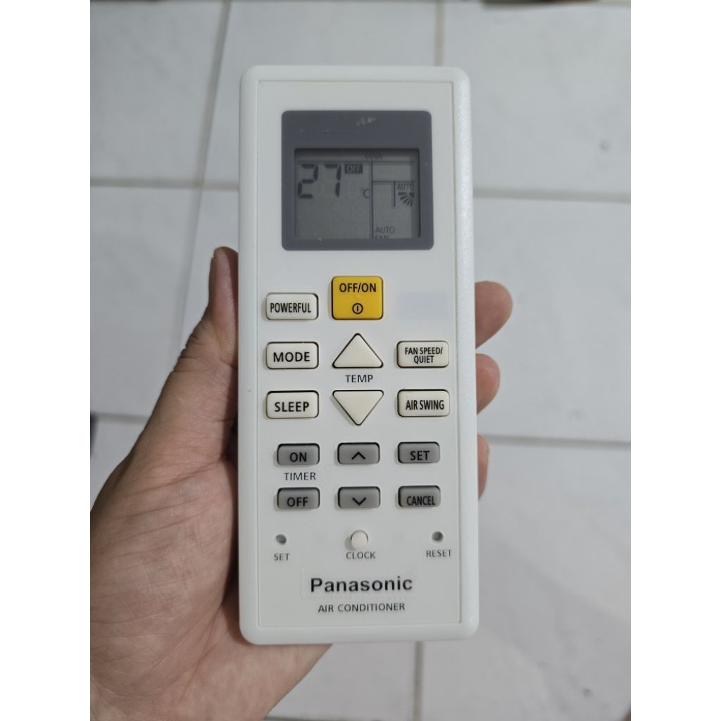 REMOT AC PANASONIC 19210 BARU