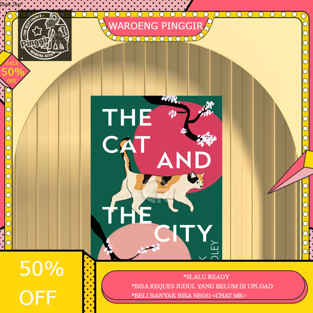 Book Buku The Cat and The City by Nick Bradley