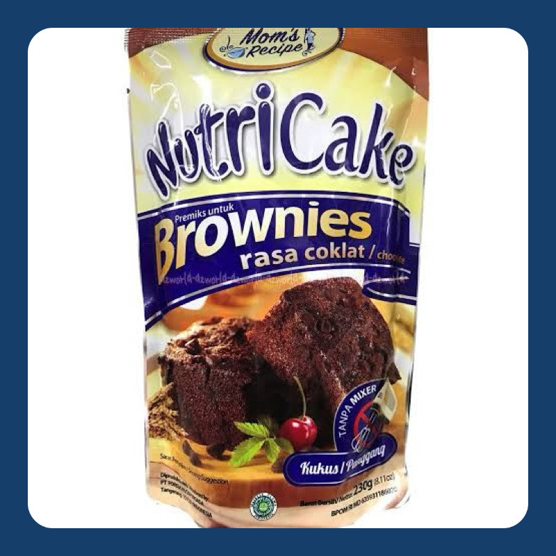 

Nutricake Brownies Coklat 230gr
