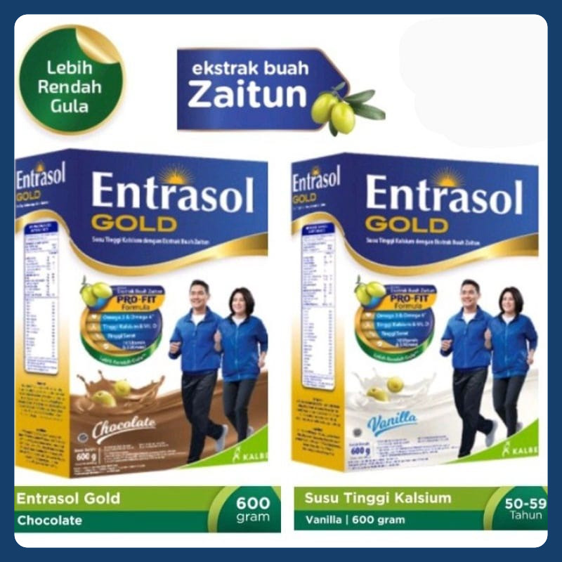

Entrasol Gold 560 gr (dahulu 600 gram) Vanila and Coklat