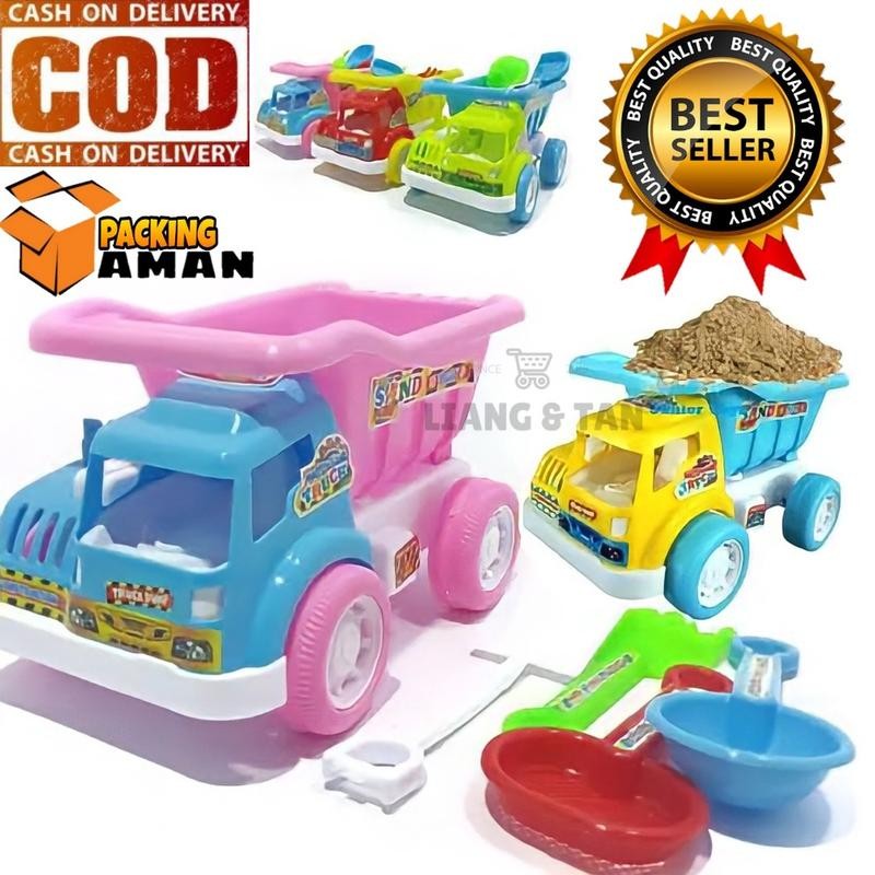 

( BISA COD ) PROMO Mainan Anak Mobil Mobilan Truk Truck Corong Konstruksi Angkut Pasir Dan Cetakannya / Mainan Mobil Truk Angkut Barang / Mobil Truck Truk Alat Berat Konstruksi Engineering Construction Truck Buldozer Truk Angkut