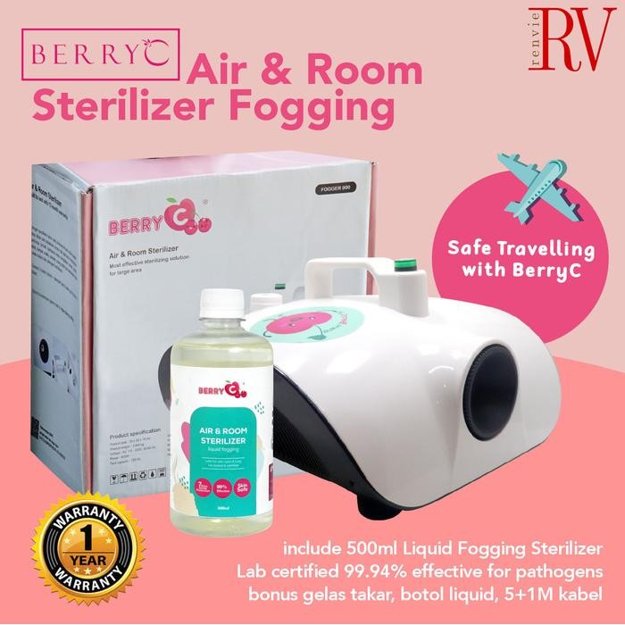 Mesin Fogging + BerryC Liquid Fogging