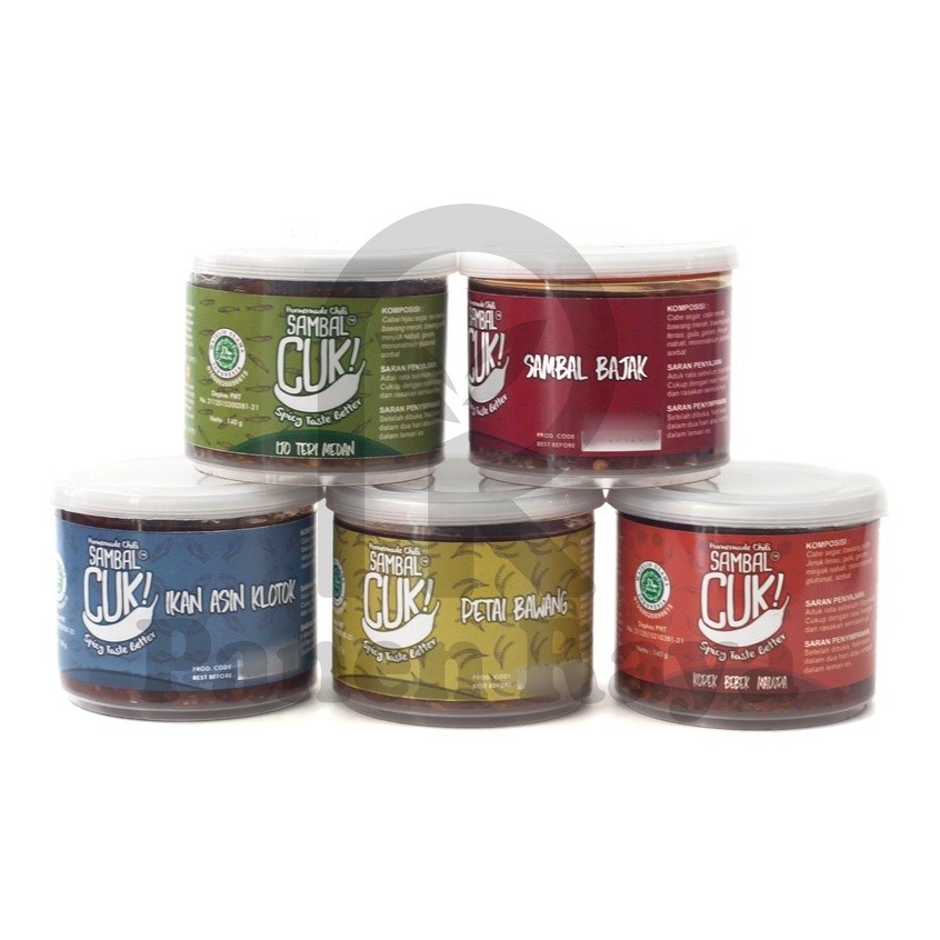 

TermurahSambal Cuk Sambel Surabaya Aneka Rasa BAJAK / BANG / IKAN ASIN / ROA / KOREK / MATAH BALI / PETAInew