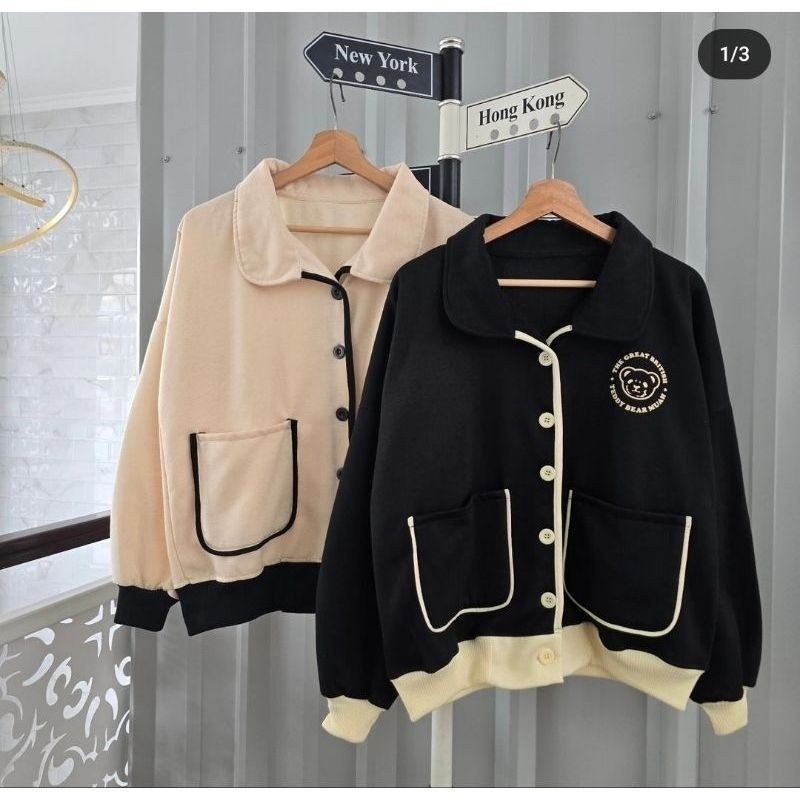 OUTHER GREAT BRITISH JAKET WANITA KOREAN STYLE