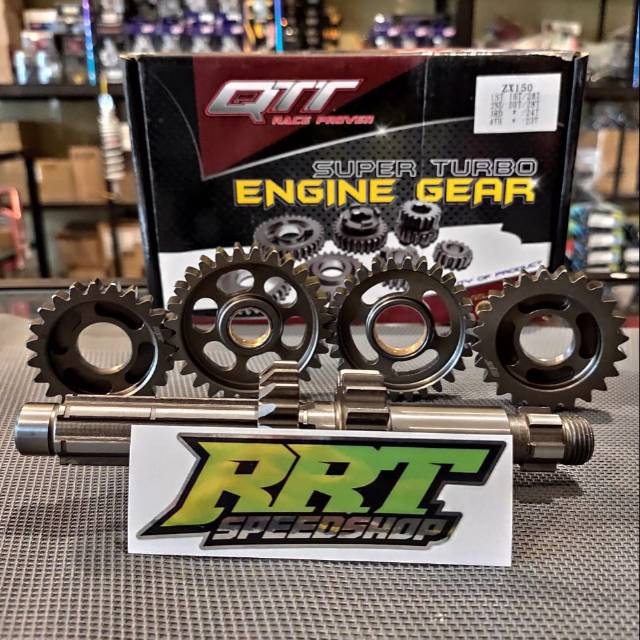 GEAR BOX RASIO QTT RACING KAWASAKI NINJA TUNE UP 155 / FFA