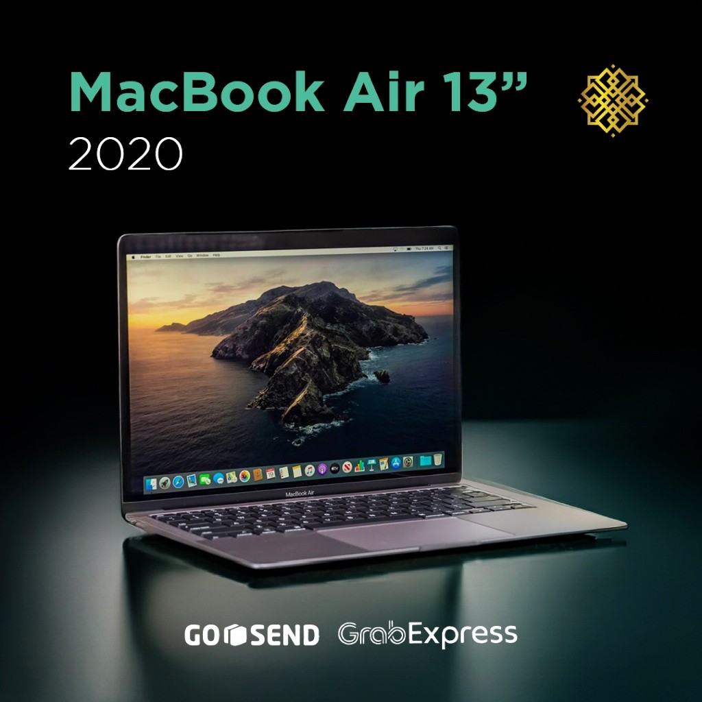 Macbook Air 2020 M1/i3 13" ORIGINAL SECOND FULLSET EXIBOX LIKE NEW PERFECT RAM 8GB SSD 128/256/512GB