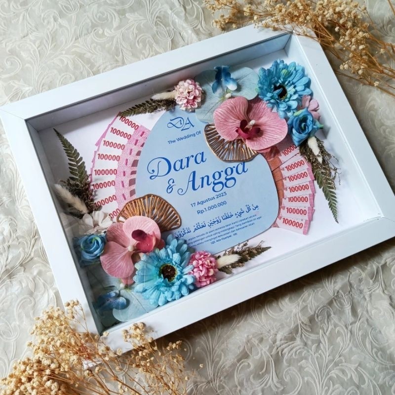 Mahar Termurah 30x40cm mahar Anggrek murah