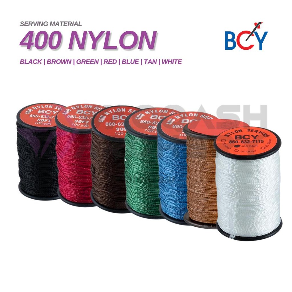 BCY 400 NYLON SERVING MATERIAL String Benang