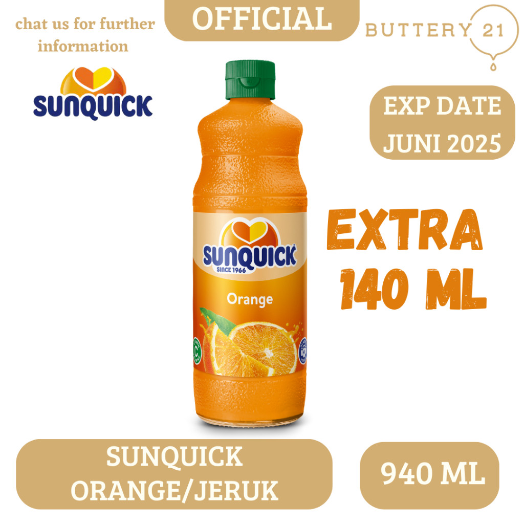 

SUNQUICK ORANGE 940 ML/SUNQUICK JERUK 940 ML