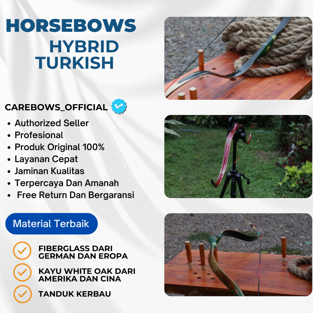 Busur horsebow hybrid model turkish by carebows CO