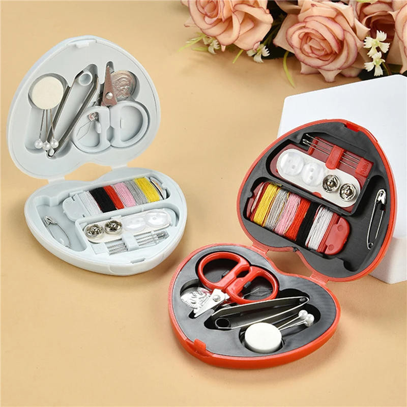 Sewing Kit With Case Portable Sewing Tool Travel Sewing Kit Emergency Sewing Repair Kit With Threads