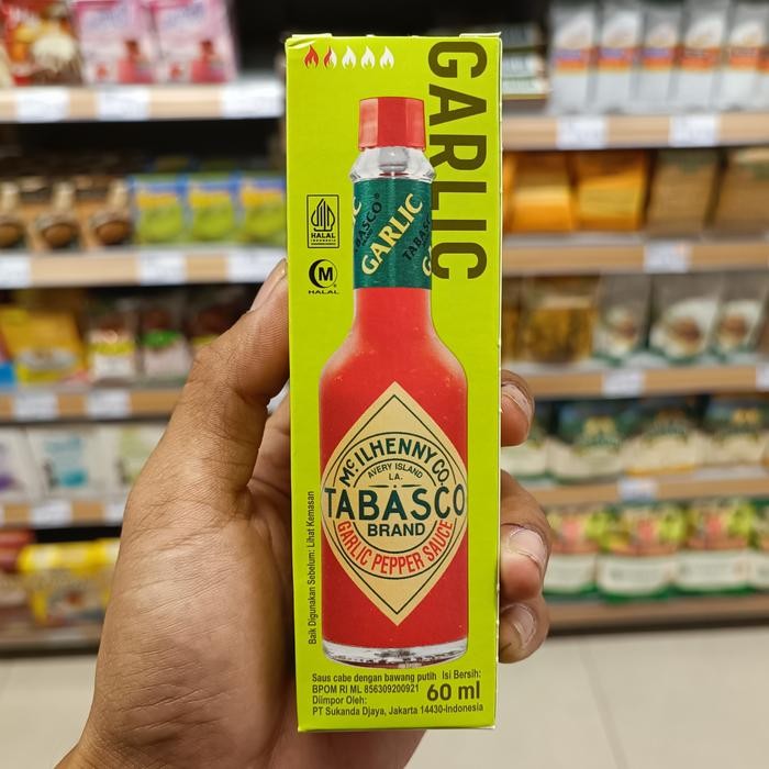 

TABASCO GARLIC PEPPER - 60 ML