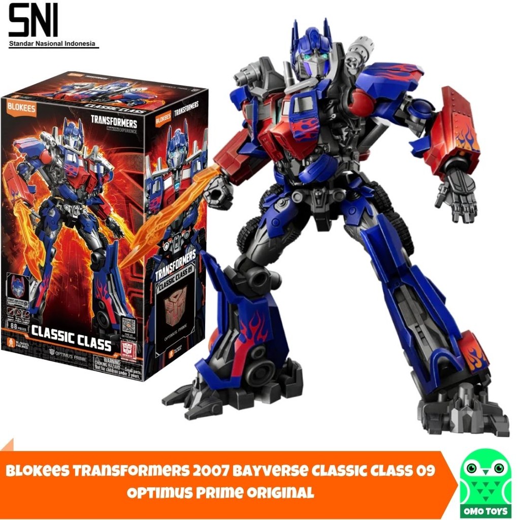 Blokees Transformers 2007 Bayverse Classic Class 09 CC09 Optimus Prime Original Licensed Hasbro