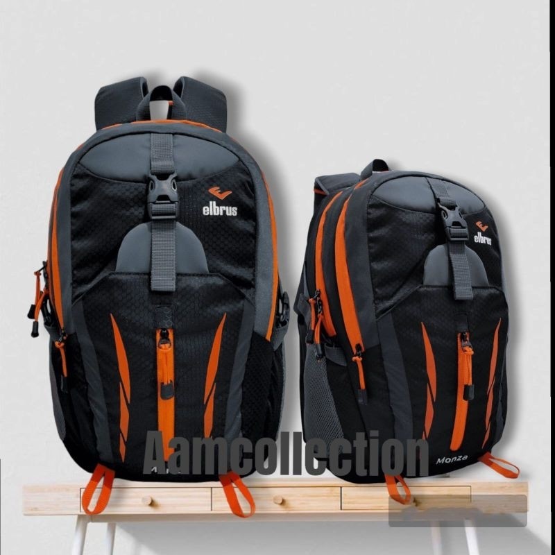 tas ransel backpack original elbrus MONZA distro free raincover