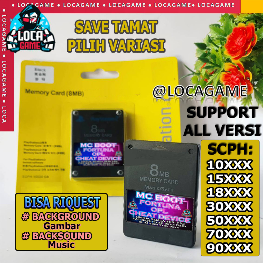 Memory Card PS2 Free MCboot | MULTI | Fortuna |Cheat Device | OPL | HDLoader | UlaunchElf | Tester s