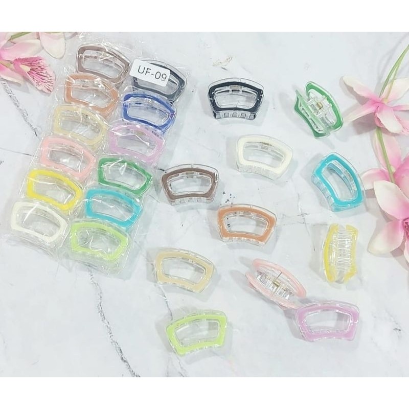 JEPIT RAMBUT / JEPIT RAMBUT MODEL KOREA / JEDAI RAMBUT KOREA / JEDAI JEPIT MOTIF KOTAK