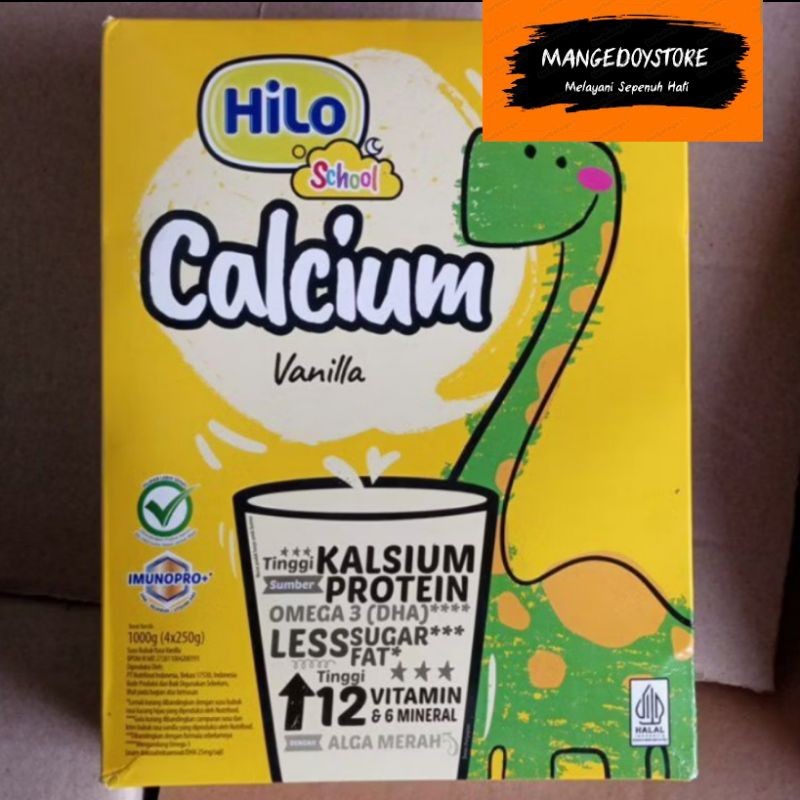 

HiLo School Vanilla 1000 Gram - Susu Tinggi Kalsium
