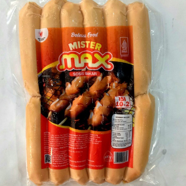 

mister max sosis bakar mini isi 10 500 gr