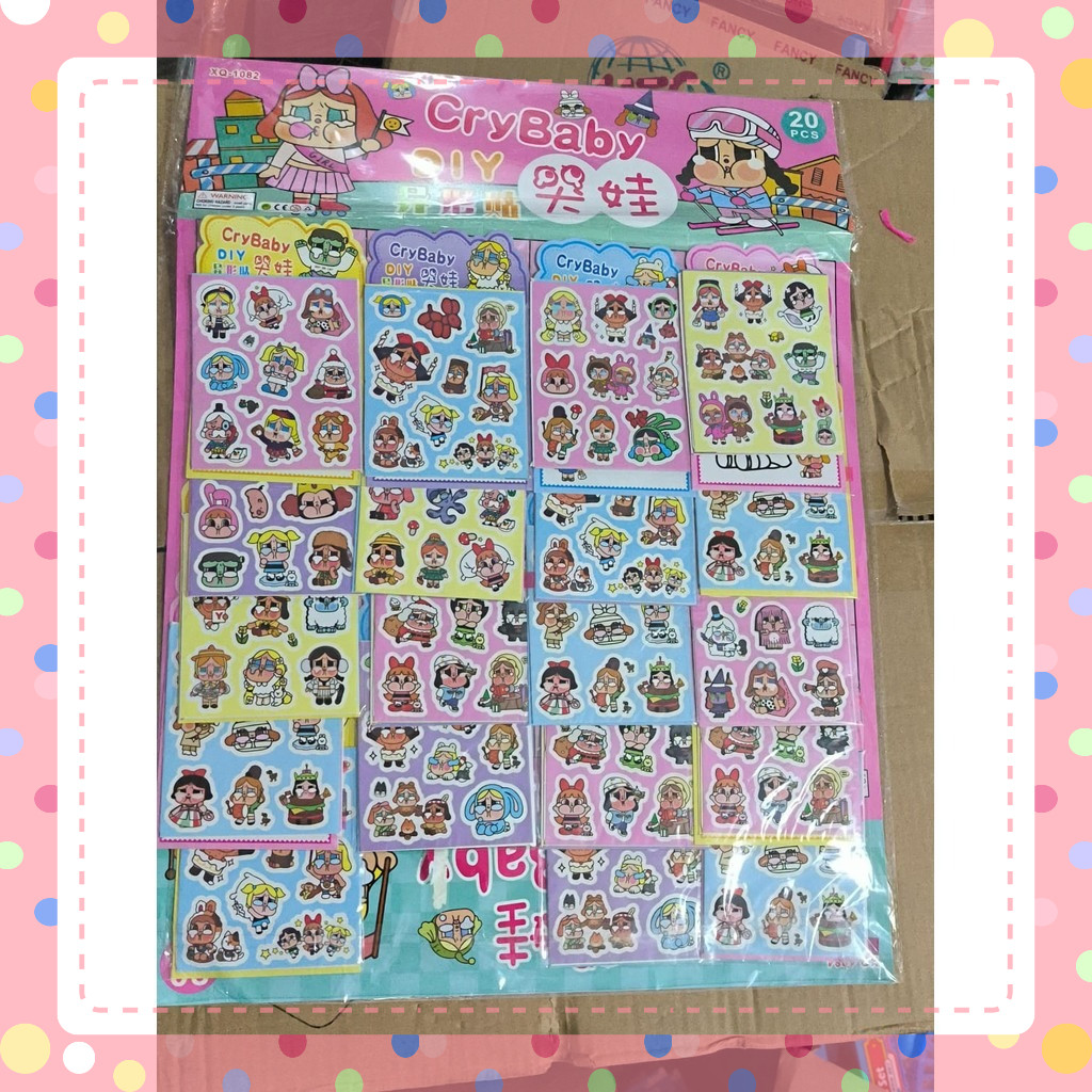 

KKL STICKER DIY LUCU CRY BABY