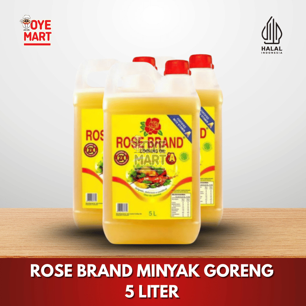 

HG Rose Brand Minyak Goreng/Minyak Goreng Kelapa Sawit