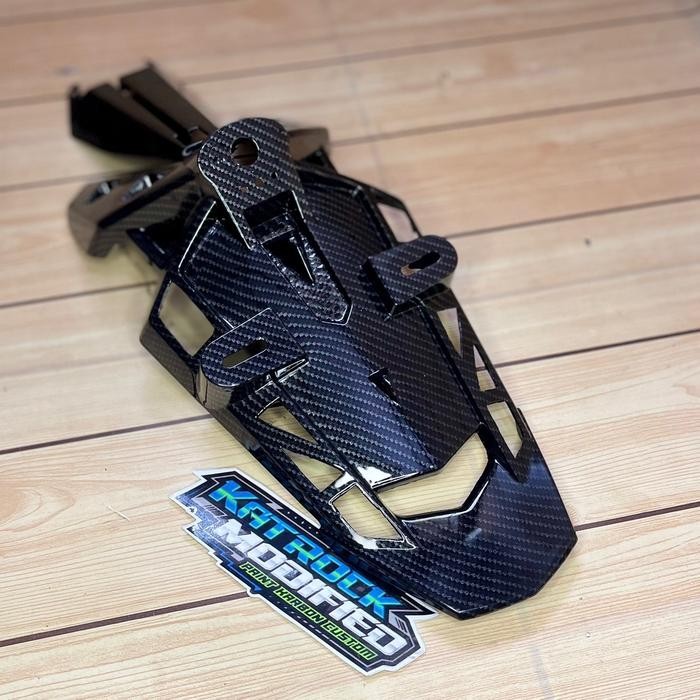 SPAKBOR CUSTOM COAK MX KING. SELEBOR BELAKANG LUBANG COAK CARBON MX KING 150 .TERBARU UNTUK MX KING 