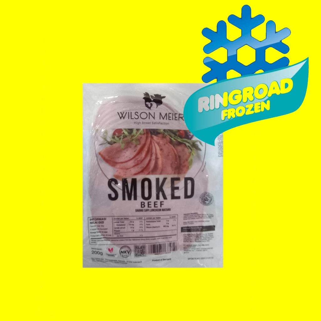 

WILSON MEIER SMOKED BEEF 200 GR