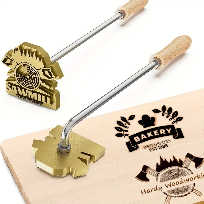 

1inch/1.5inch/2inch Custom Branding Iron,Personalized Leather Branding Iron Stamp for Complete Beautiful Crafts, Wood Leather