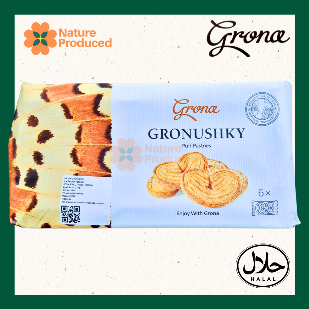 

[Grona] Gronushky Puff Pastries – Camilan Impor Renyah dan Lezat | Halal