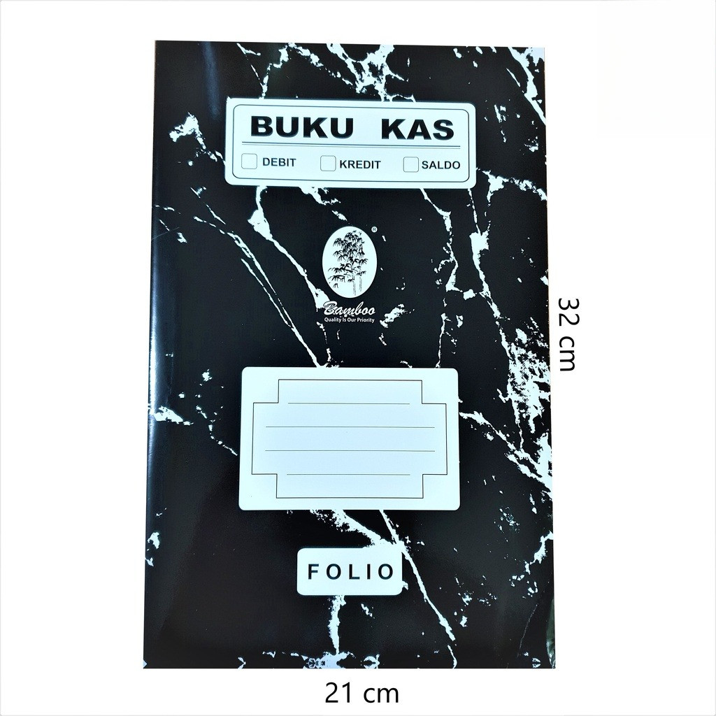 

Buku Kas Folio Bamboo - Buku Kas/Keuangan/Akutansi/Ekonomi Debit Kredit Saldo Bamboo Folio 70 Lembar