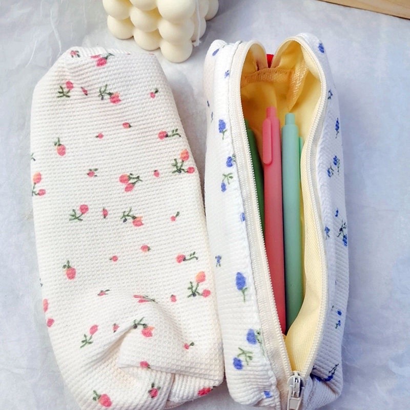 

COD Tempat Pensil Kain Korea Cherry HOTT